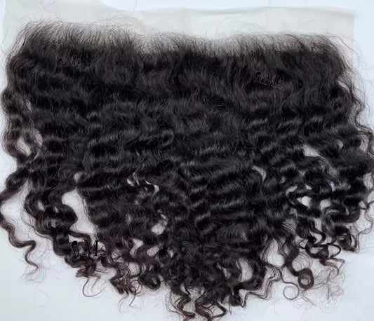 13x4 BURMESE EXOTIC CURLY FRONTAL