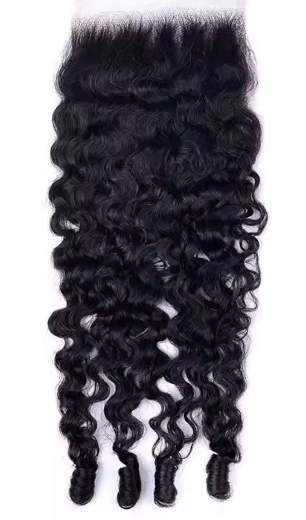 5x5 HD BURMESE EXOTIC CURLY CLOSURE
